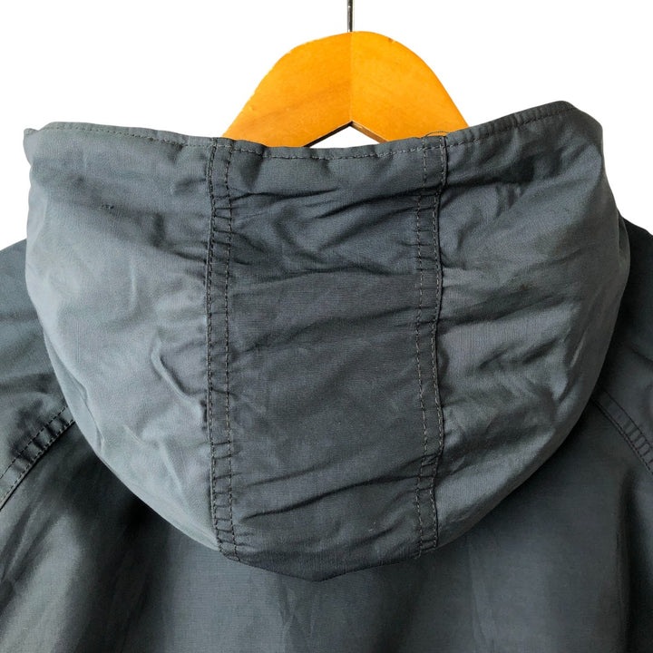 80'S WOOLRICH Mountain Parka Shell Jacket Made in USA Men's XL Vintage cotton navy blue type Vintage Second Hand