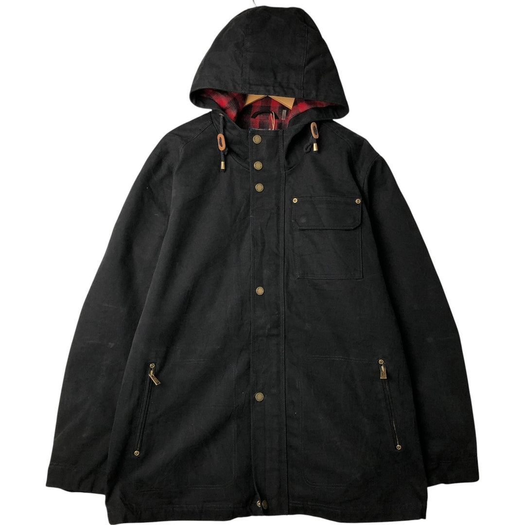 Pendleton Duck Full Zip Hoodie, Men's XL cotton black type Vintage Second Hand