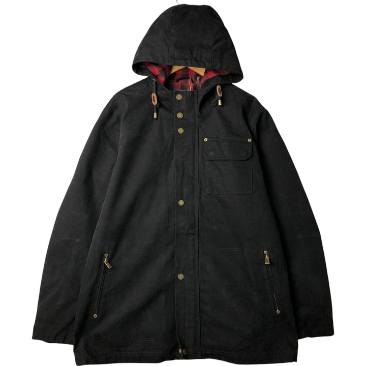 Pendleton Duck Full Zip Hoodie, Men's XL cotton black type Vintage Second Hand