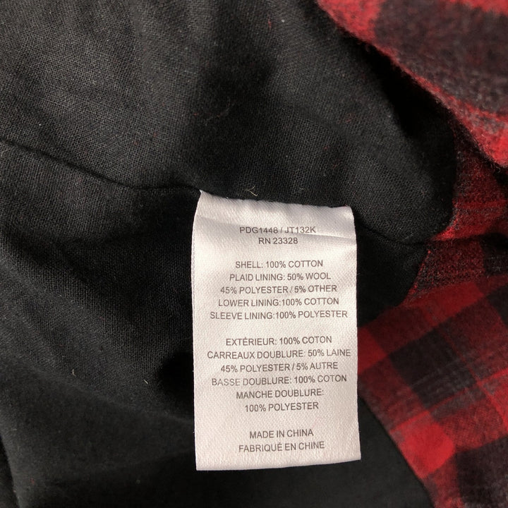 Pendleton Duck Full Zip Hoodie, Men's XL cotton black type Vintage Second Hand