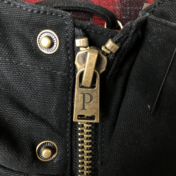 Pendleton Duck Full Zip Hoodie, Men's XL cotton black type Vintage Second Hand