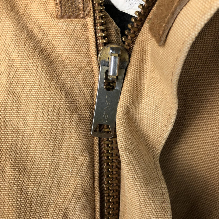 Carhartt Traditional Coat Duck Work Jacket Men's XL cotton beige type brown Vintage Second Hand