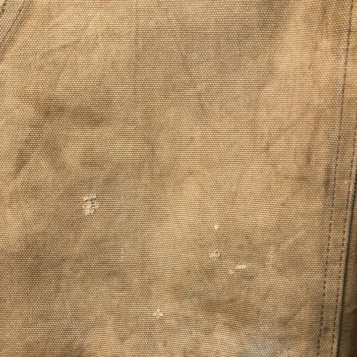 Carhartt Traditional Coat Duck Work Jacket Men's XL cotton beige type brown Vintage Second Hand