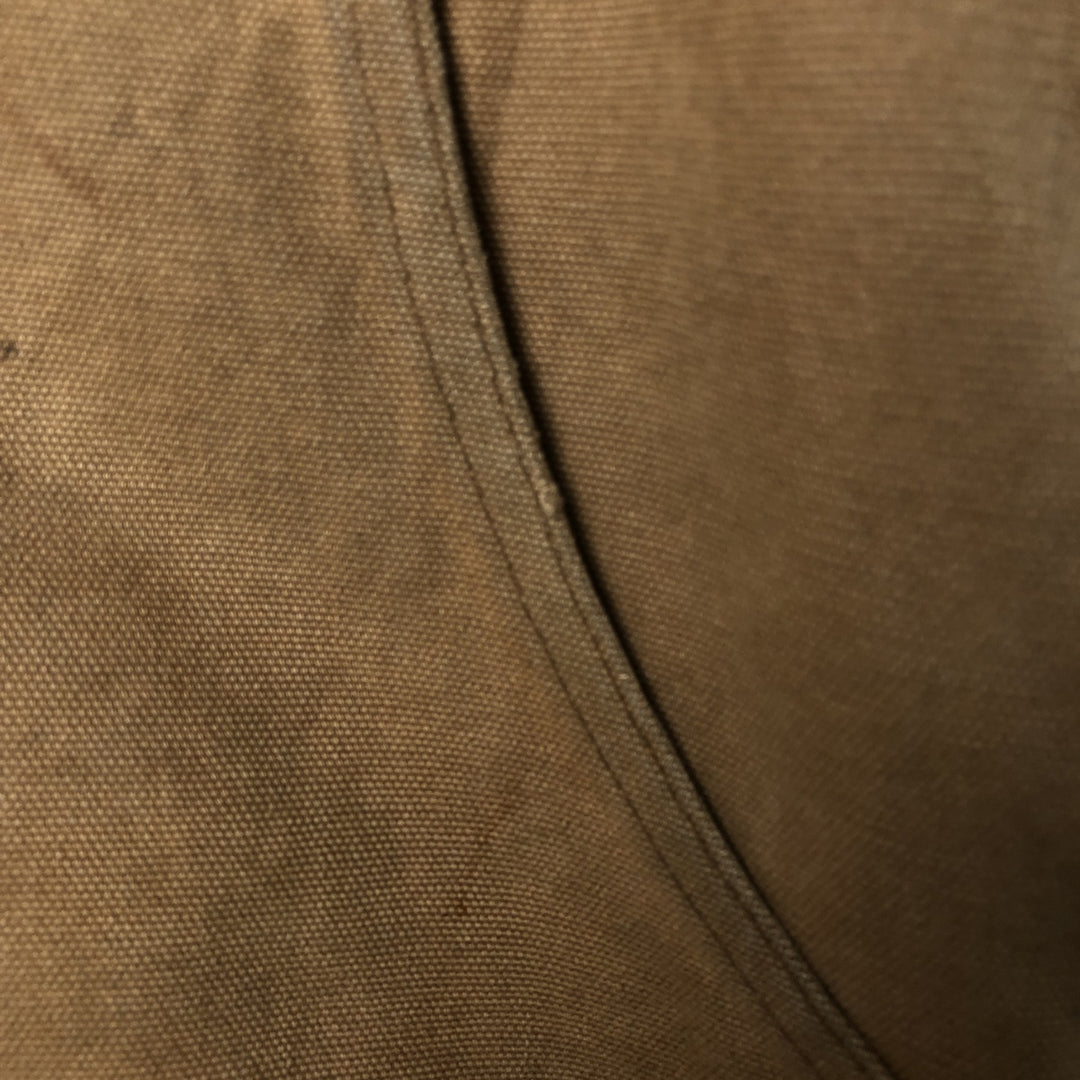 Carhartt Traditional Coat Duck Work Jacket Men's XL cotton beige type brown Vintage Second Hand