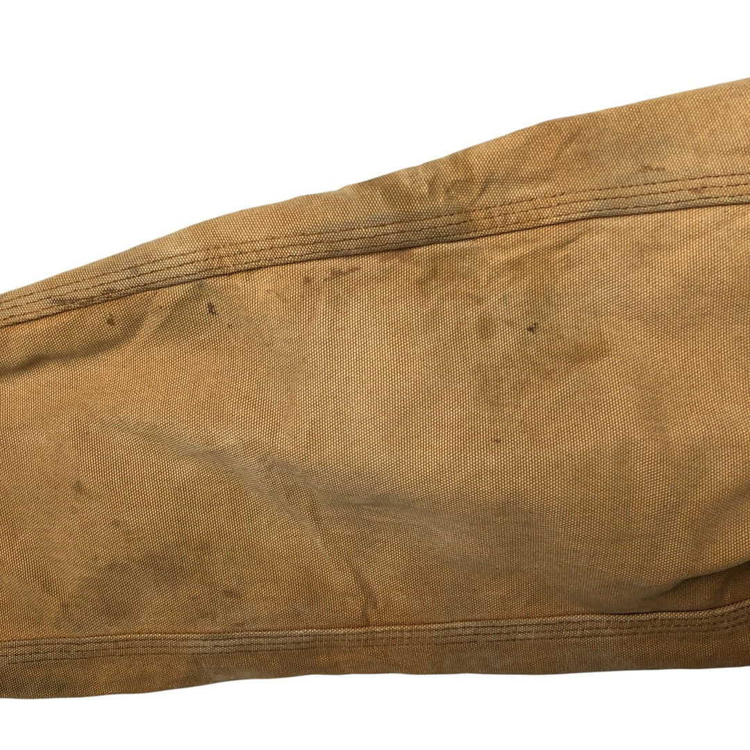 Carhartt Traditional Coat Duck Work Jacket Men's XL cotton beige type brown Vintage Second Hand