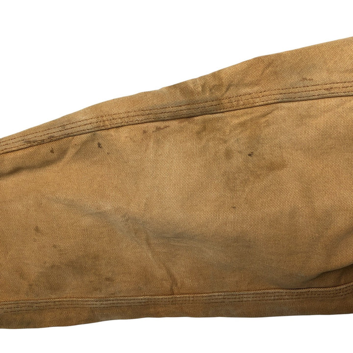 Carhartt Traditional Coat Duck Work Jacket Men's XL cotton beige type brown Vintage Second Hand