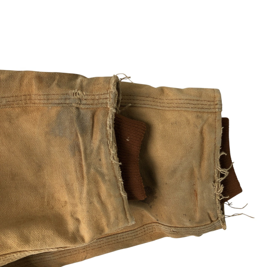 Carhartt Traditional Coat Duck Work Jacket Men's XL cotton beige type brown Vintage Second Hand