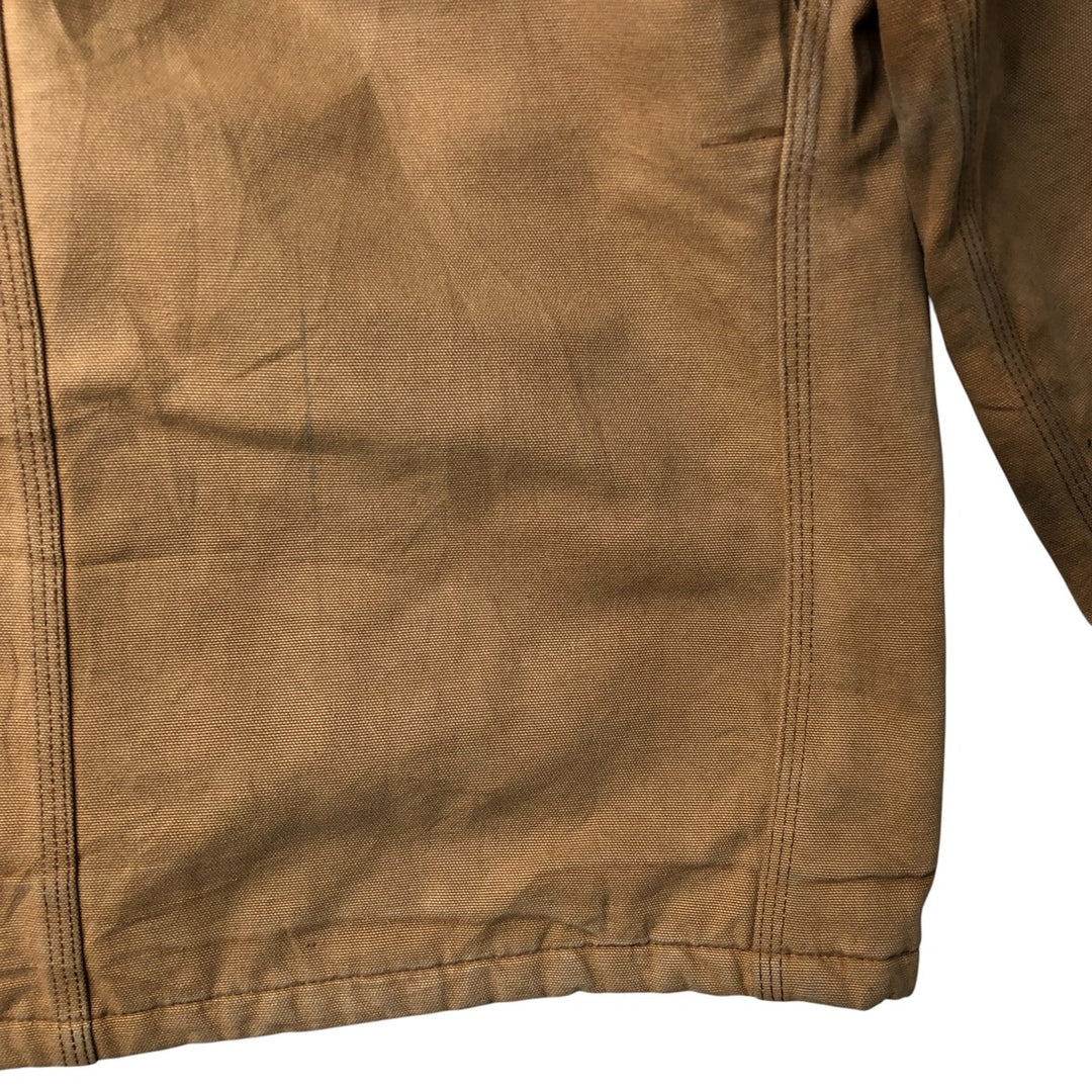 Carhartt Traditional Coat Duck Work Jacket Men's XL cotton beige type brown Vintage Second Hand
