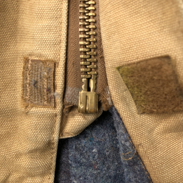 Carhartt Traditional Coat Duck Work Jacket Men's XL cotton beige type brown Vintage Second Hand