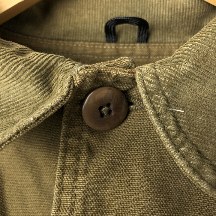 70s-80'S LLBean Duck Hunting Jacket, Men's Size L unclear Khaki type Vintage Second Hand