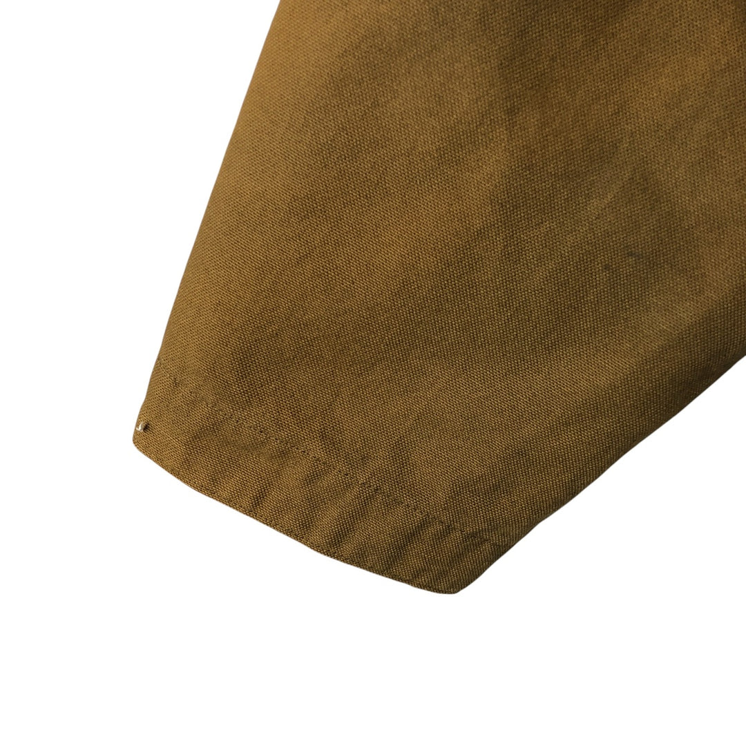 70s-80'S LLBean Duck Hunting Jacket, Men's Size L unclear Khaki type Vintage Second Hand