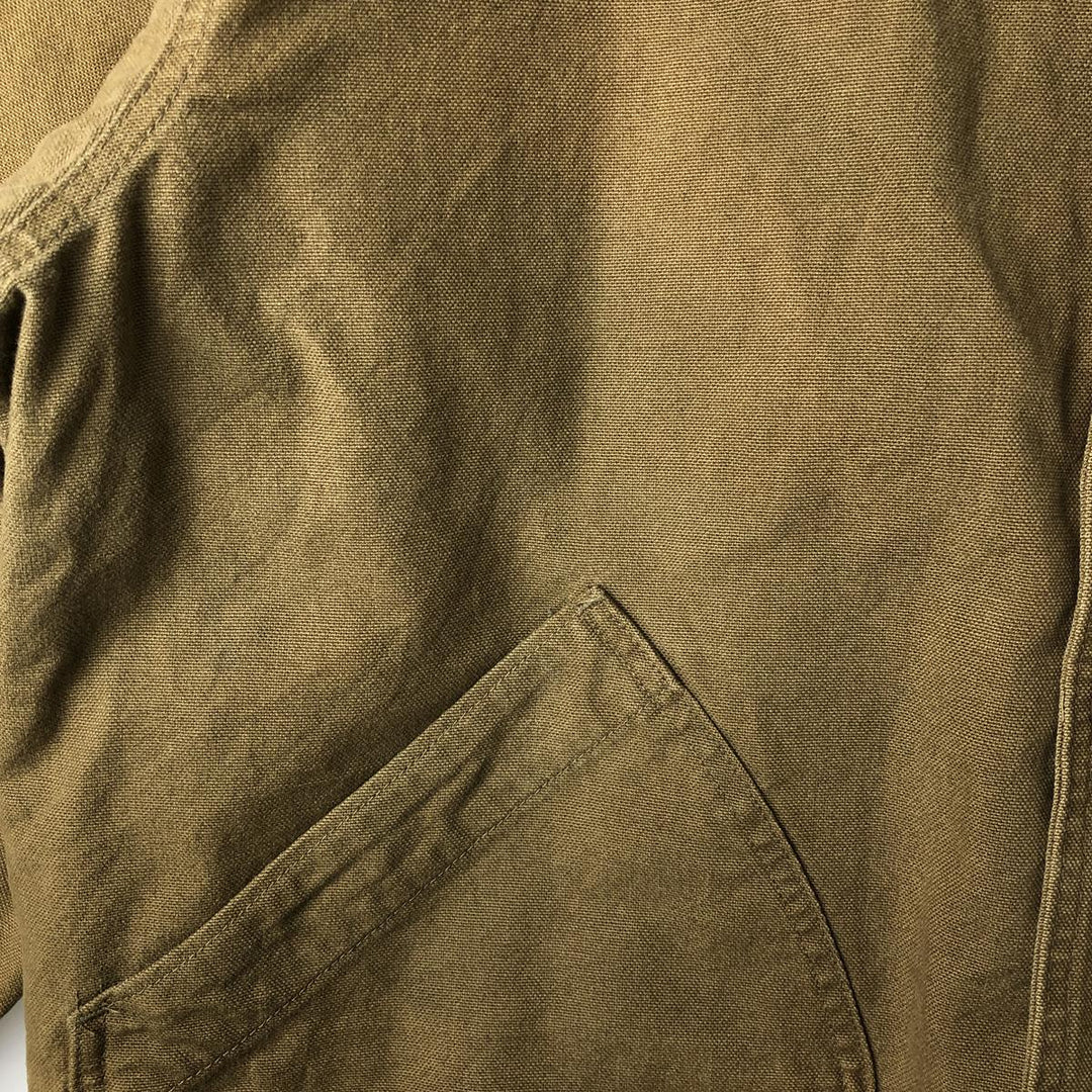70s-80'S LLBean Duck Hunting Jacket, Men's Size L unclear Khaki type Vintage Second Hand