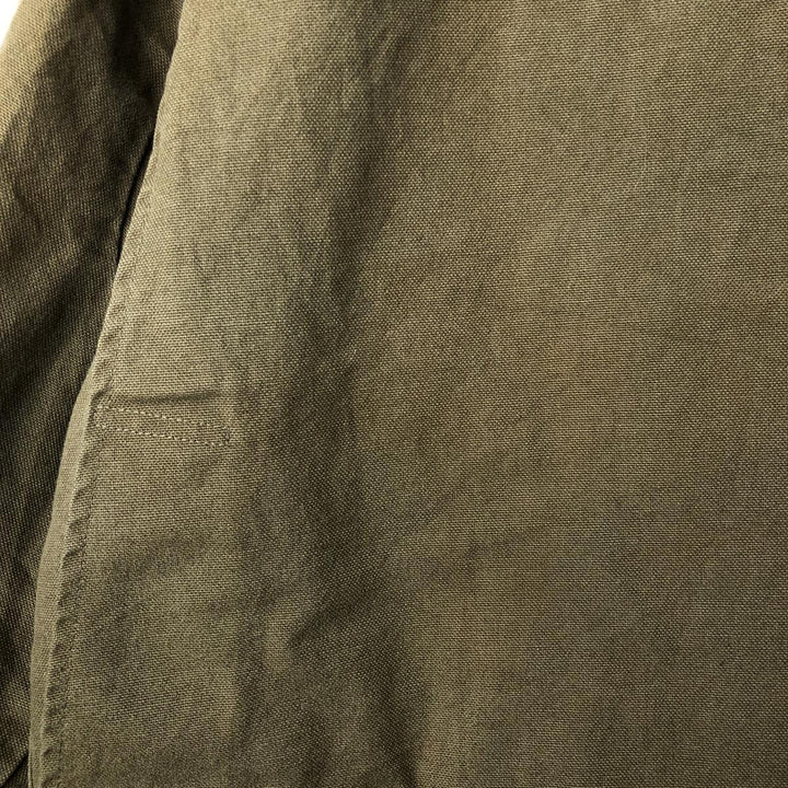 70s-80'S LLBean Duck Hunting Jacket, Men's Size L unclear Khaki type Vintage Second Hand