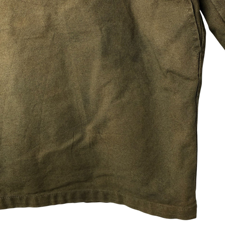 70s-80'S LLBean Duck Hunting Jacket, Men's Size L unclear Khaki type Vintage Second Hand