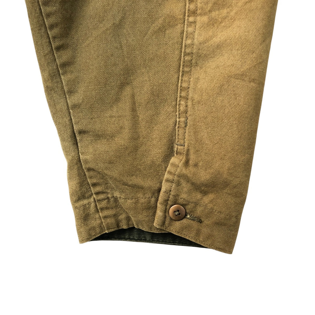 70s-80'S LLBean Duck Hunting Jacket, Men's Size L unclear Khaki type Vintage Second Hand