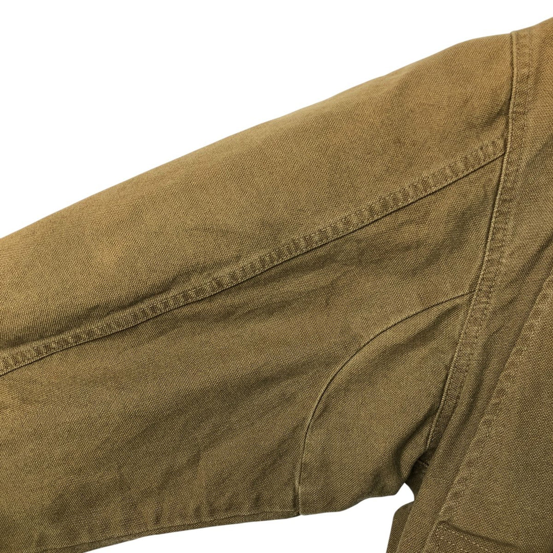 70s-80'S LLBean Duck Hunting Jacket, Men's Size L unclear Khaki type Vintage Second Hand