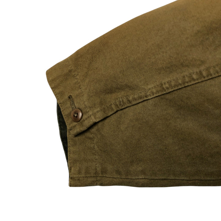 70s-80'S LLBean Duck Hunting Jacket, Men's Size L unclear Khaki type Vintage Second Hand