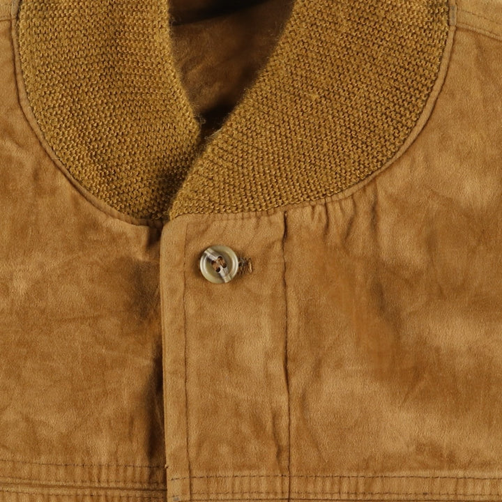 Vintage 1970s-1980'S English Squire suede leather jacket, made in the USA, size L, men's unclear brown type Vintage Second Hand