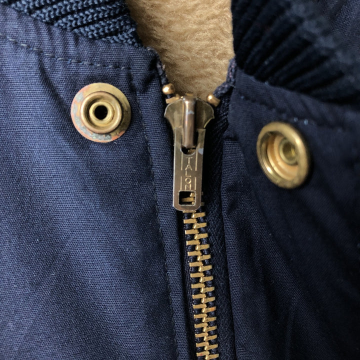 Vintage 1970'S McGREGOR Derby Jacket, Cup Shoulder, Made in USA, Men's Size Medium unclear navy blue type Vintage Second Hand