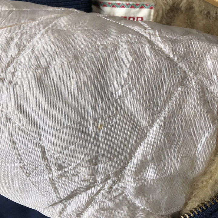 Vintage 1970'S McGREGOR Derby Jacket, Cup Shoulder, Made in USA, Men's Size Medium unclear navy blue type Vintage Second Hand