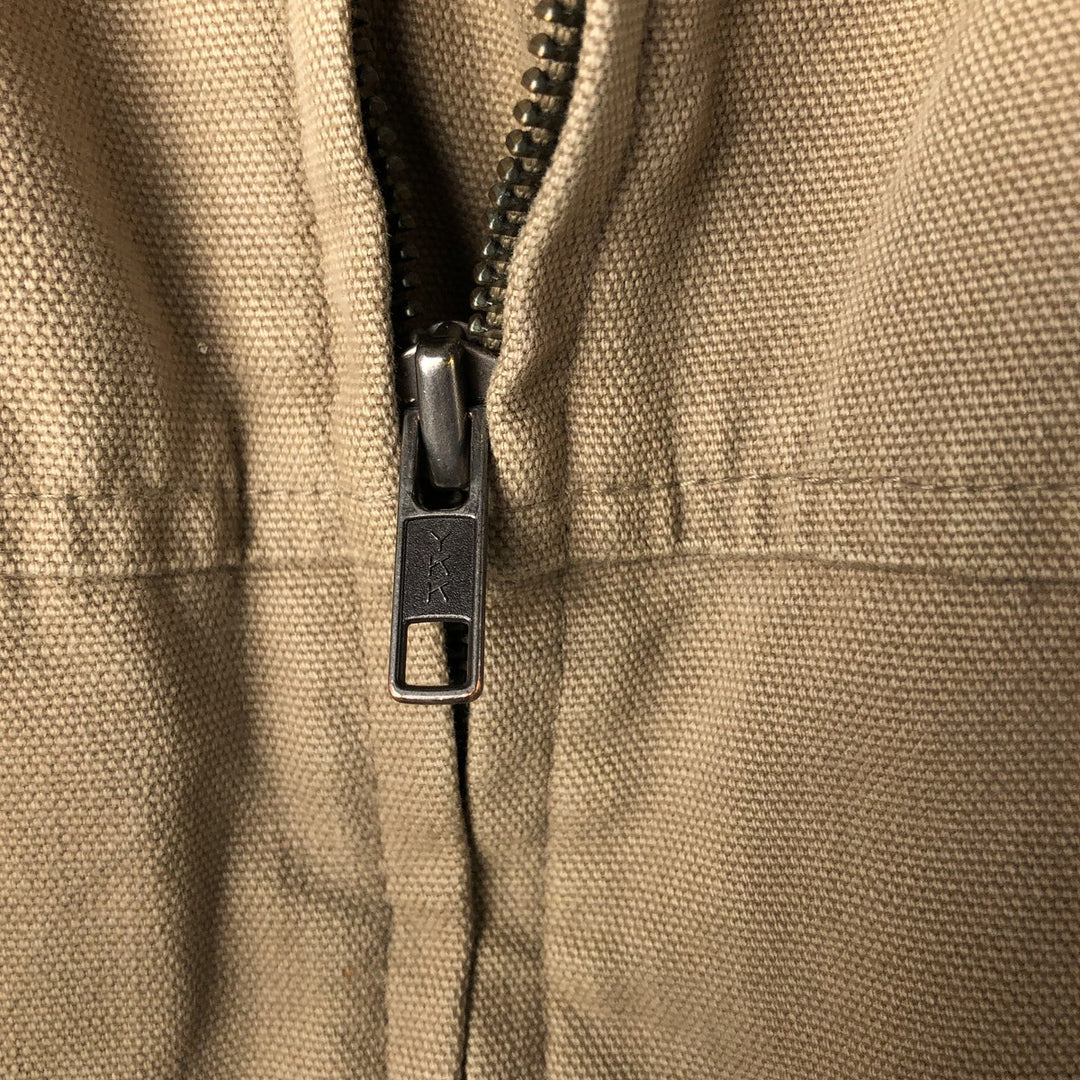 Eddie Bauer padded puffer jacket, men's size L cotton brown type Vintage Second Hand