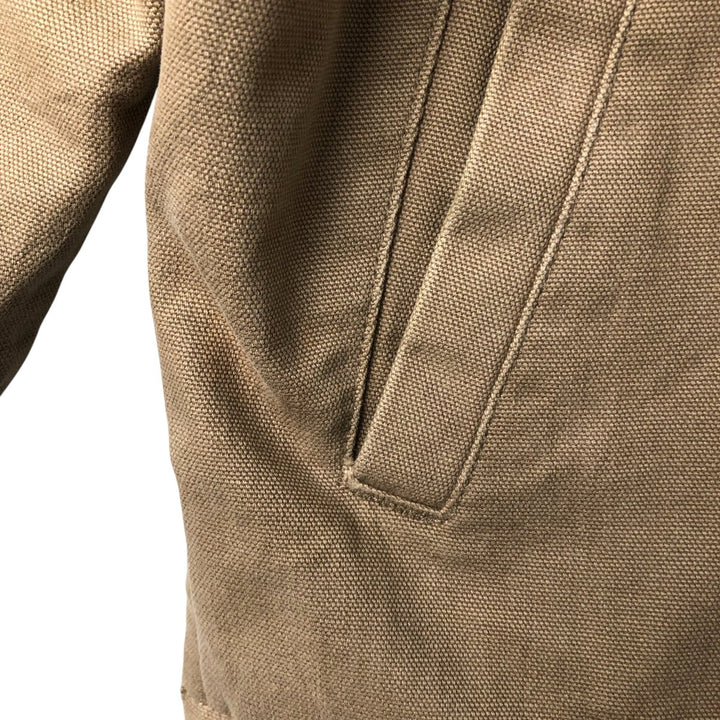 Eddie Bauer padded puffer jacket, men's size L cotton brown type Vintage Second Hand