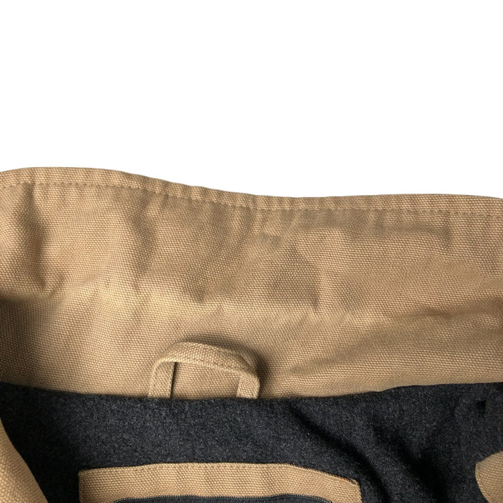 Eddie Bauer padded puffer jacket, men's size L cotton brown type Vintage Second Hand