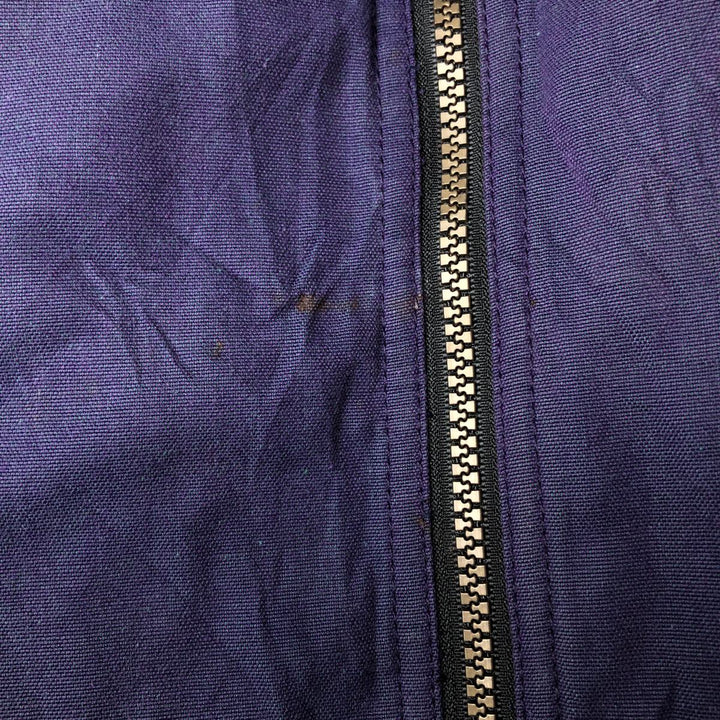 Vintage 1980'S LLBean padded puffer jacket, men's size XL cotton navy blue type Vintage Second Hand