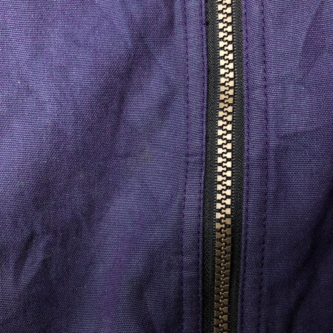 Vintage 1980'S LLBean padded puffer jacket, men's size XL cotton navy blue type Vintage Second Hand