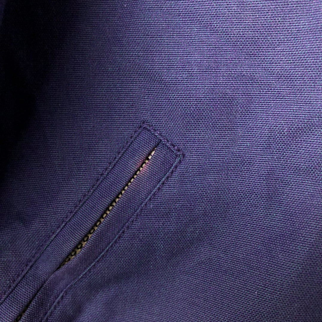 Vintage 1980'S LLBean padded puffer jacket, men's size XL cotton navy blue type Vintage Second Hand