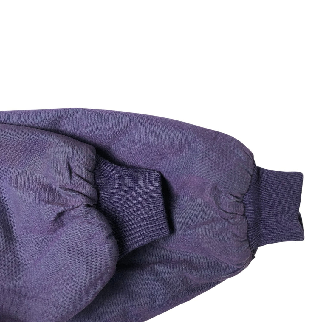 Vintage 1980'S LLBean padded puffer jacket, men's size XL cotton navy blue type Vintage Second Hand