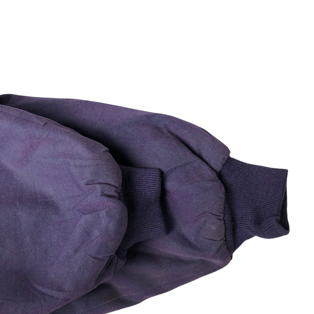 Vintage 1980'S LLBean padded puffer jacket, men's size XL cotton navy blue type Vintage Second Hand