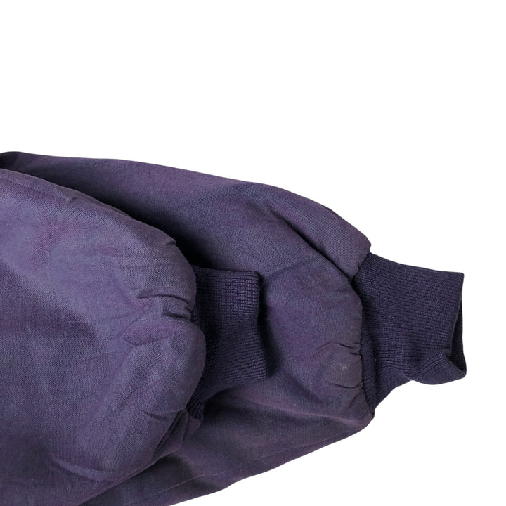 Vintage 1980'S LLBean padded puffer jacket, men's size XL cotton navy blue type Vintage Second Hand