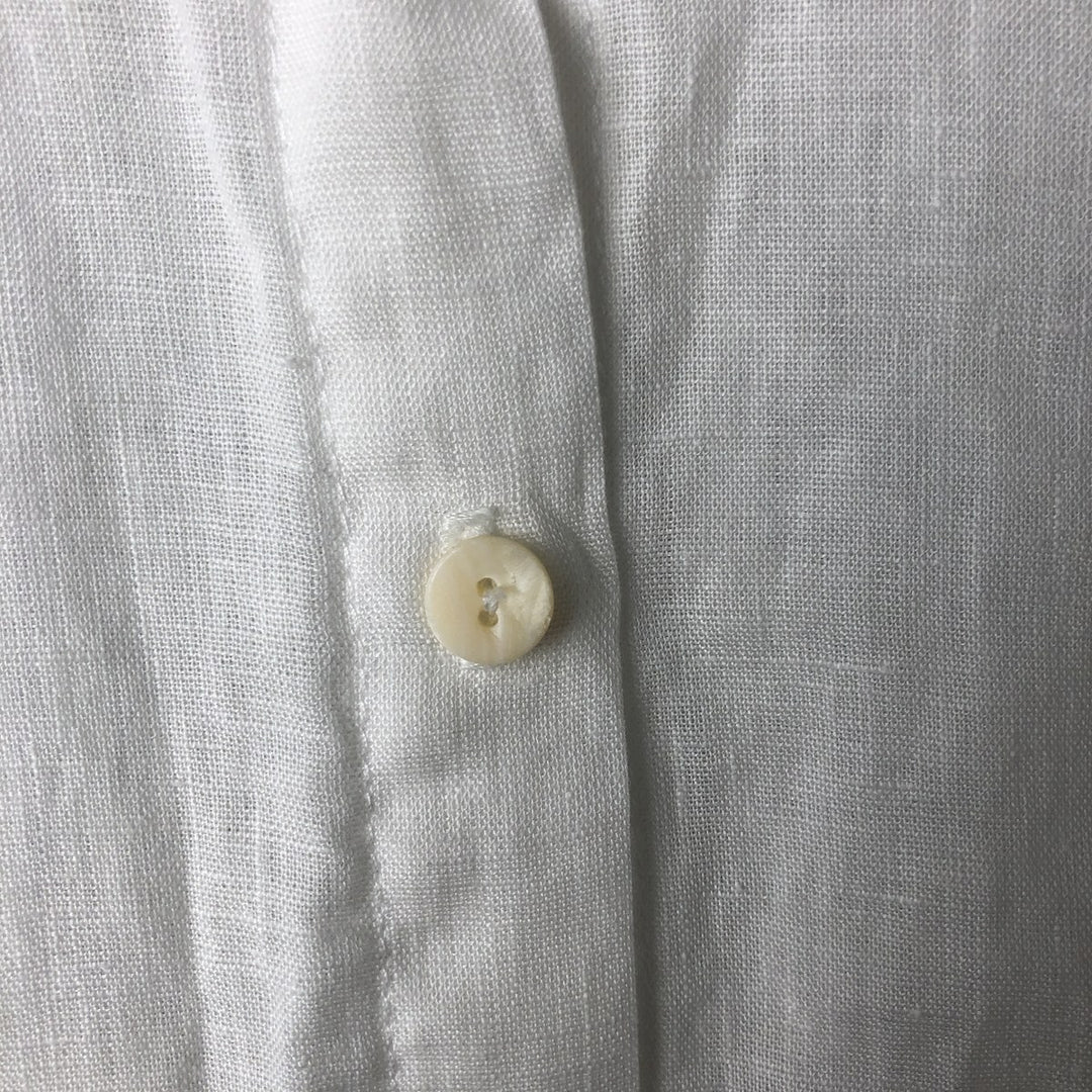 BEATRICE VALENZUELA Frill collar long sleeve frill blouse women's size M unclear white type Vintage Second Hand