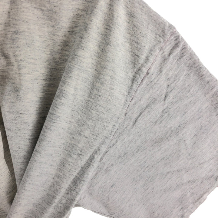 90'S LA LOVING Cat Pattern Animal T-shirt Made in USA Women's XXL Vintage cotton gray type Vintage Second Hand