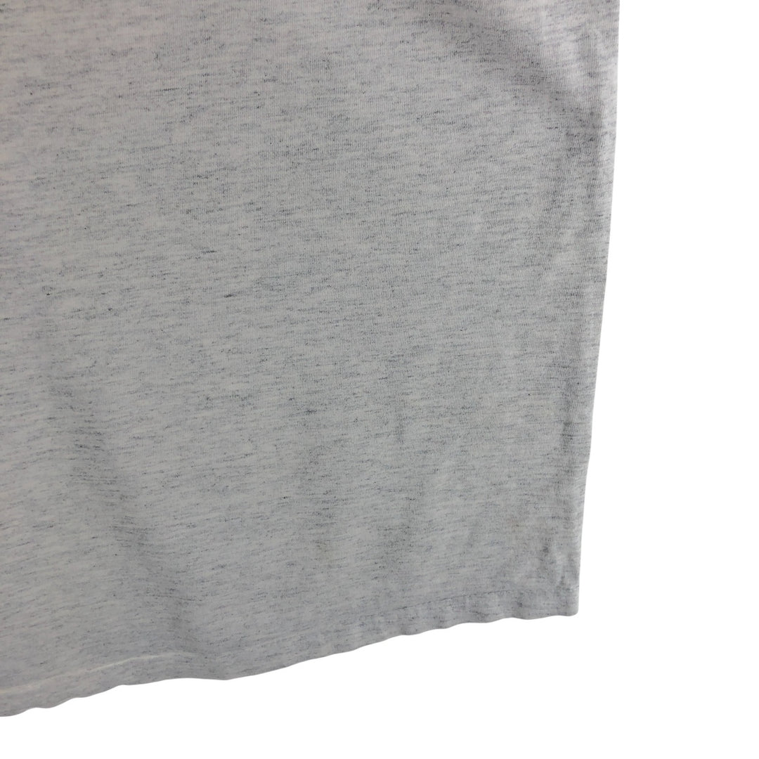 90'S LA LOVING Cat Pattern Animal T-shirt Made in USA Women's XXL Vintage cotton gray type Vintage Second Hand