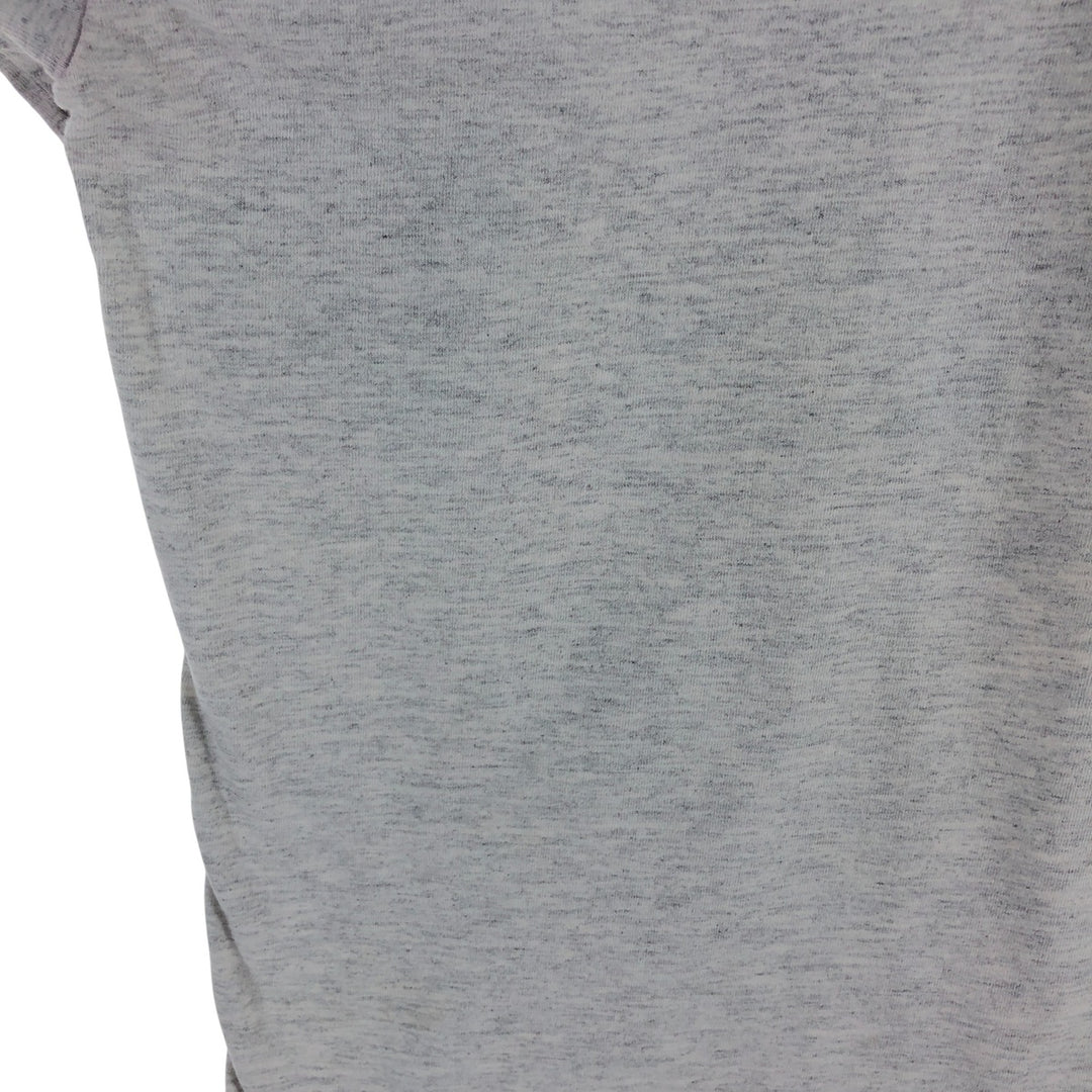 90'S LA LOVING Cat Pattern Animal T-shirt Made in USA Women's XXL Vintage cotton gray type Vintage Second Hand