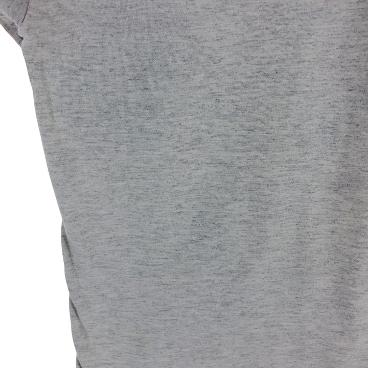 90'S LA LOVING Cat Pattern Animal T-shirt Made in USA Women's XXL Vintage cotton gray type Vintage Second Hand