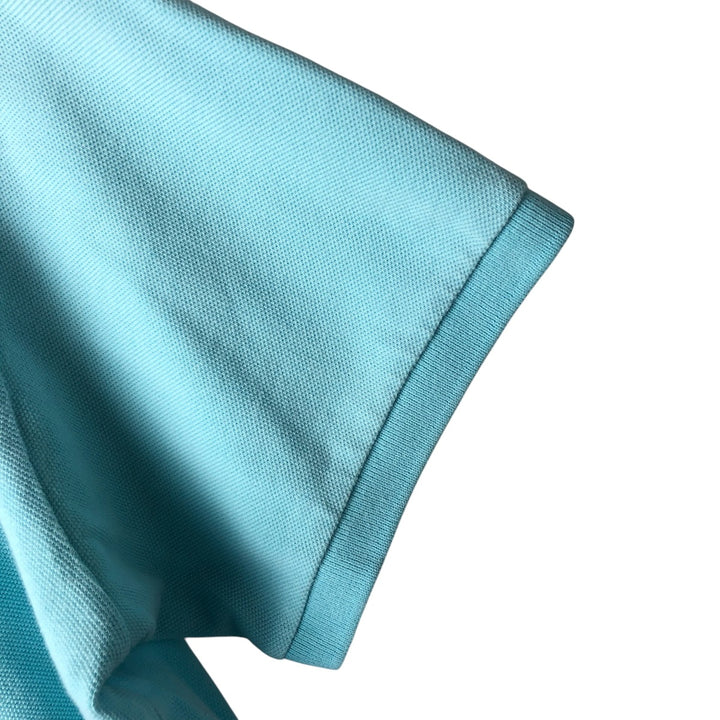 Ralph Lauren RALPH LAUREN SPORT short sleeve polo shirt for women size L cotton Blue type light blue Vintage Second Hand