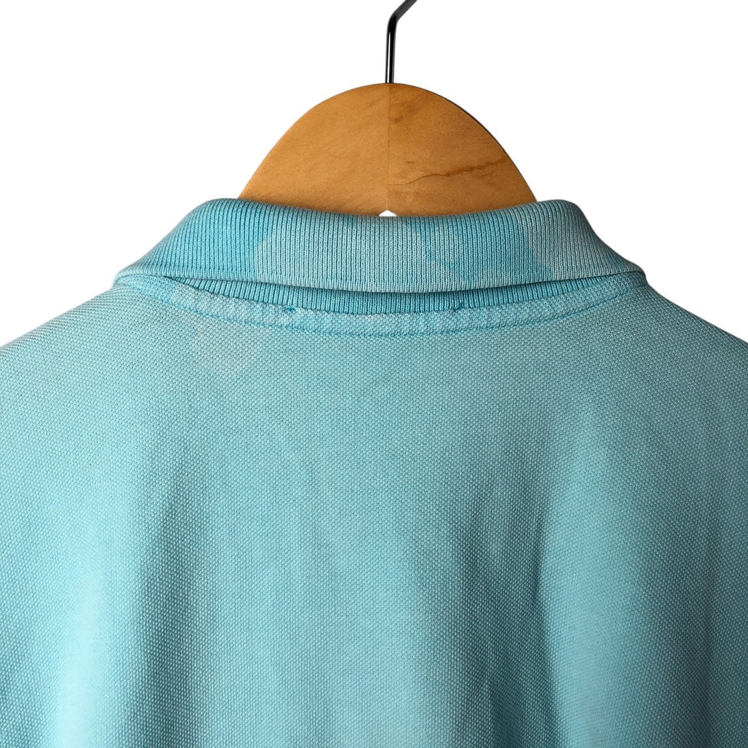 Ralph Lauren RALPH LAUREN SPORT short sleeve polo shirt for women size L cotton Blue type light blue Vintage Second Hand