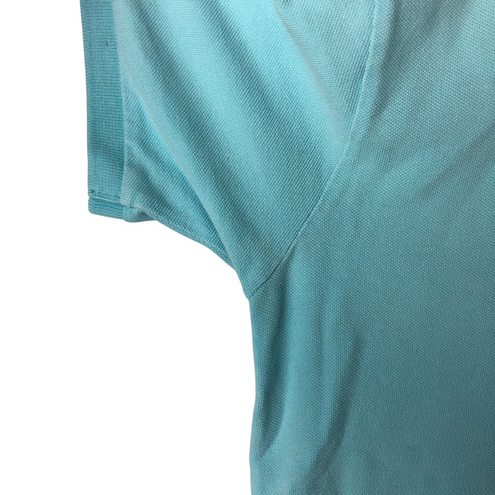 Ralph Lauren RALPH LAUREN SPORT short sleeve polo shirt for women size L cotton Blue type light blue Vintage Second Hand