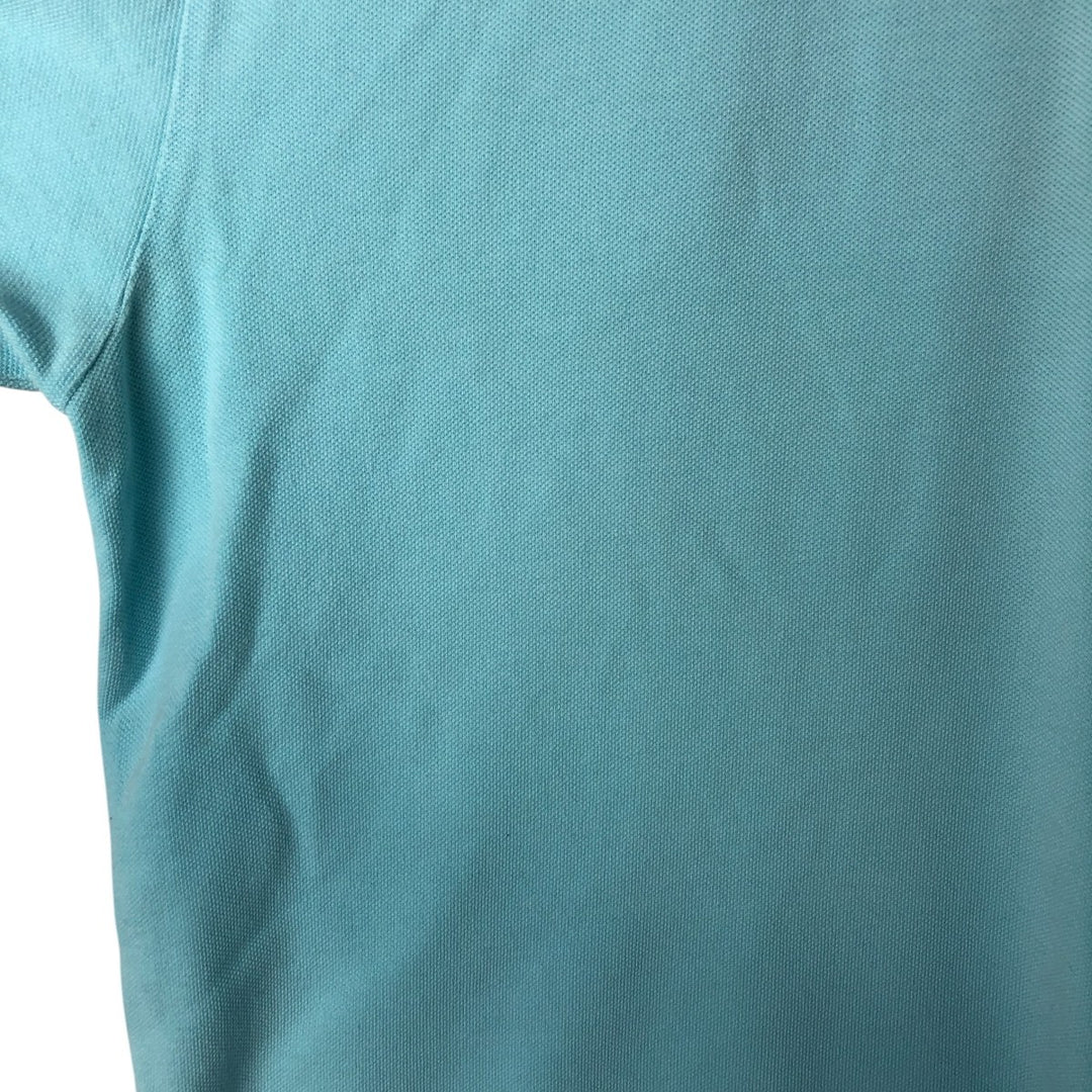 Ralph Lauren RALPH LAUREN SPORT short sleeve polo shirt for women size L cotton Blue type light blue Vintage Second Hand