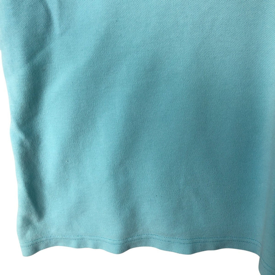 Ralph Lauren RALPH LAUREN SPORT short sleeve polo shirt for women size L cotton Blue type light blue Vintage Second Hand