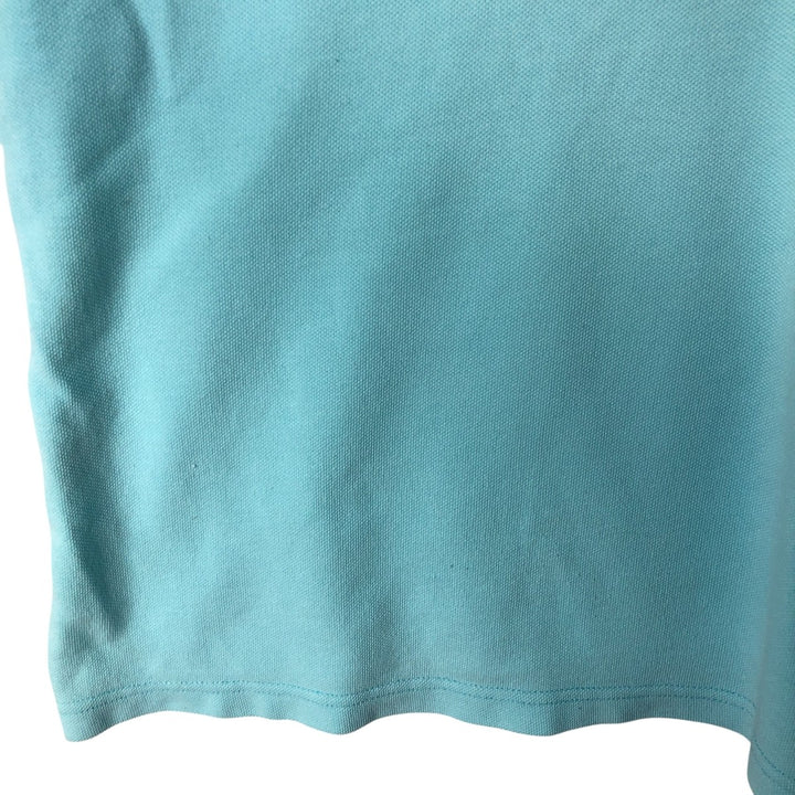 Ralph Lauren RALPH LAUREN SPORT short sleeve polo shirt for women size L cotton Blue type light blue Vintage Second Hand