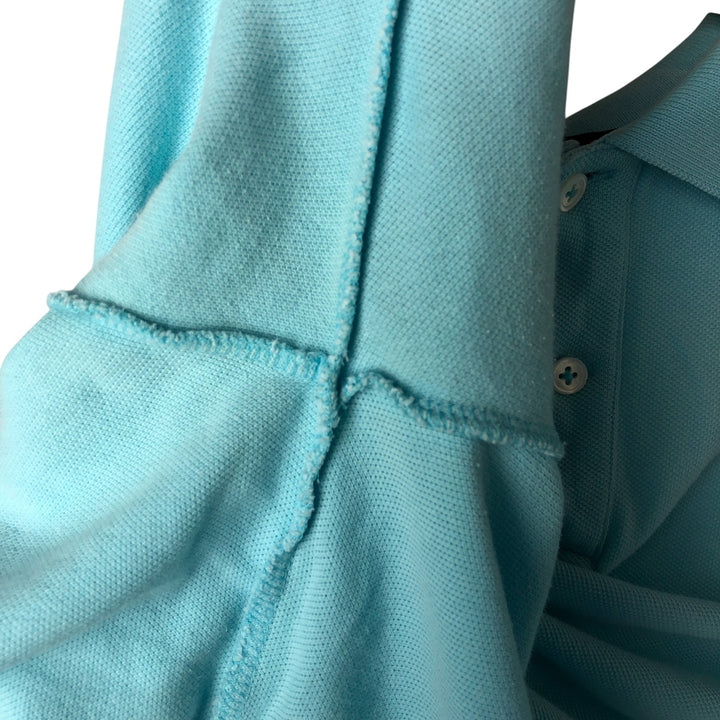 Ralph Lauren RALPH LAUREN SPORT short sleeve polo shirt for women size L cotton Blue type light blue Vintage Second Hand