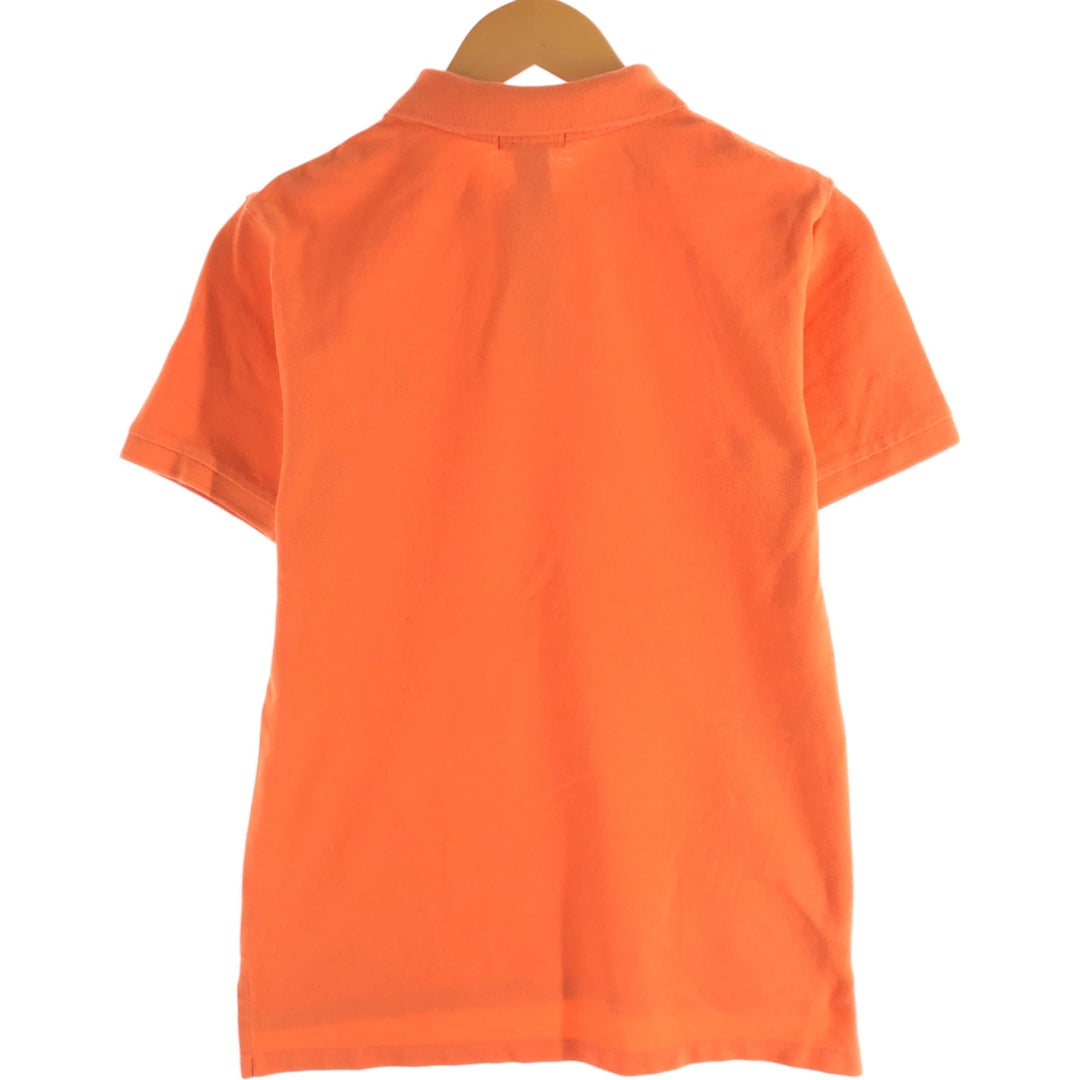 Ralph Lauren POLO by Ralph Lauren short sleeve polo shirt, women's size L cotton orange type Vintage Second Hand