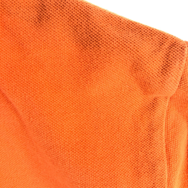 Ralph Lauren POLO by Ralph Lauren short sleeve polo shirt, women's size L cotton orange type Vintage Second Hand