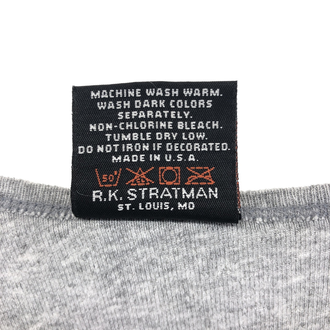 90'S Harley-Davidson cropped tank top, made in the USA, women's size S, vintage cotton gray type Vintage Second Hand
