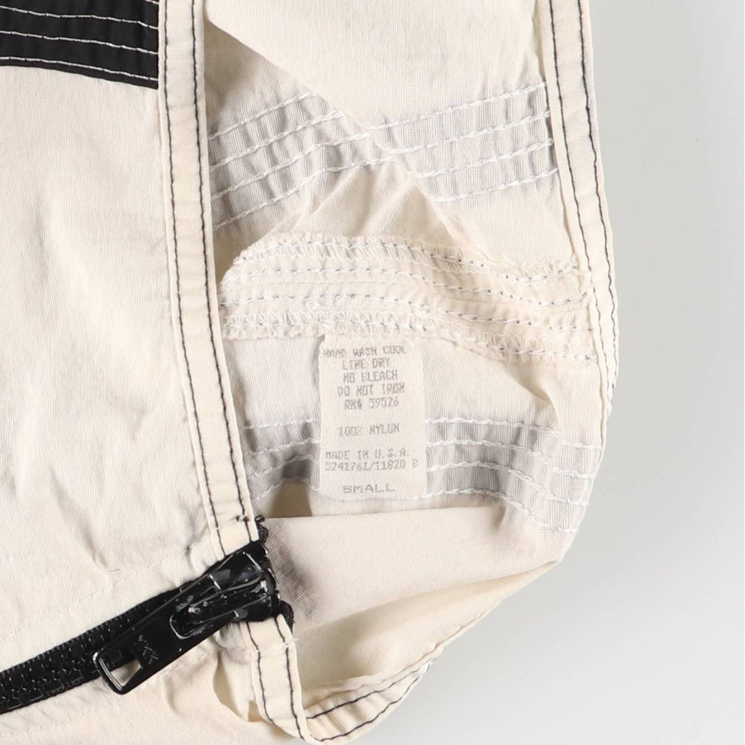 Mossimo nylon shorts, short pants, made in the USA, women's size S Nylon pale white type Vintage Second Hand
