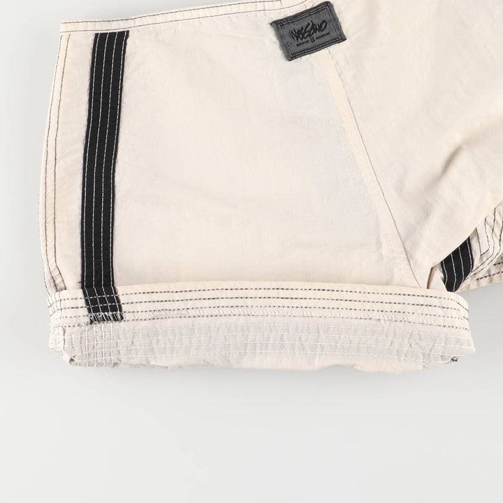 Mossimo nylon shorts, short pants, made in the USA, women's size S Nylon pale white type Vintage Second Hand